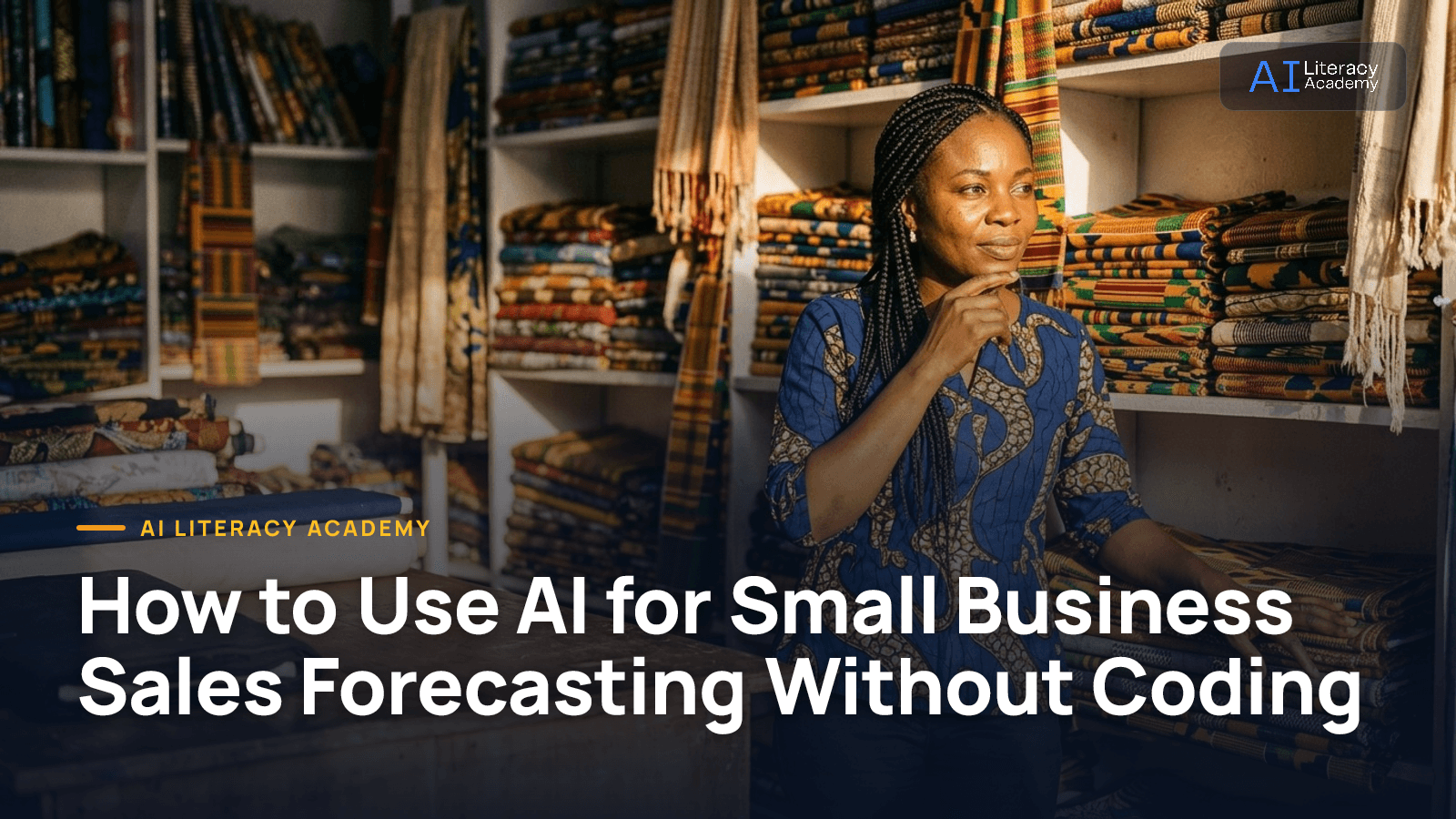 How to Use AI for Small Business Sales Forecasting Without Coding