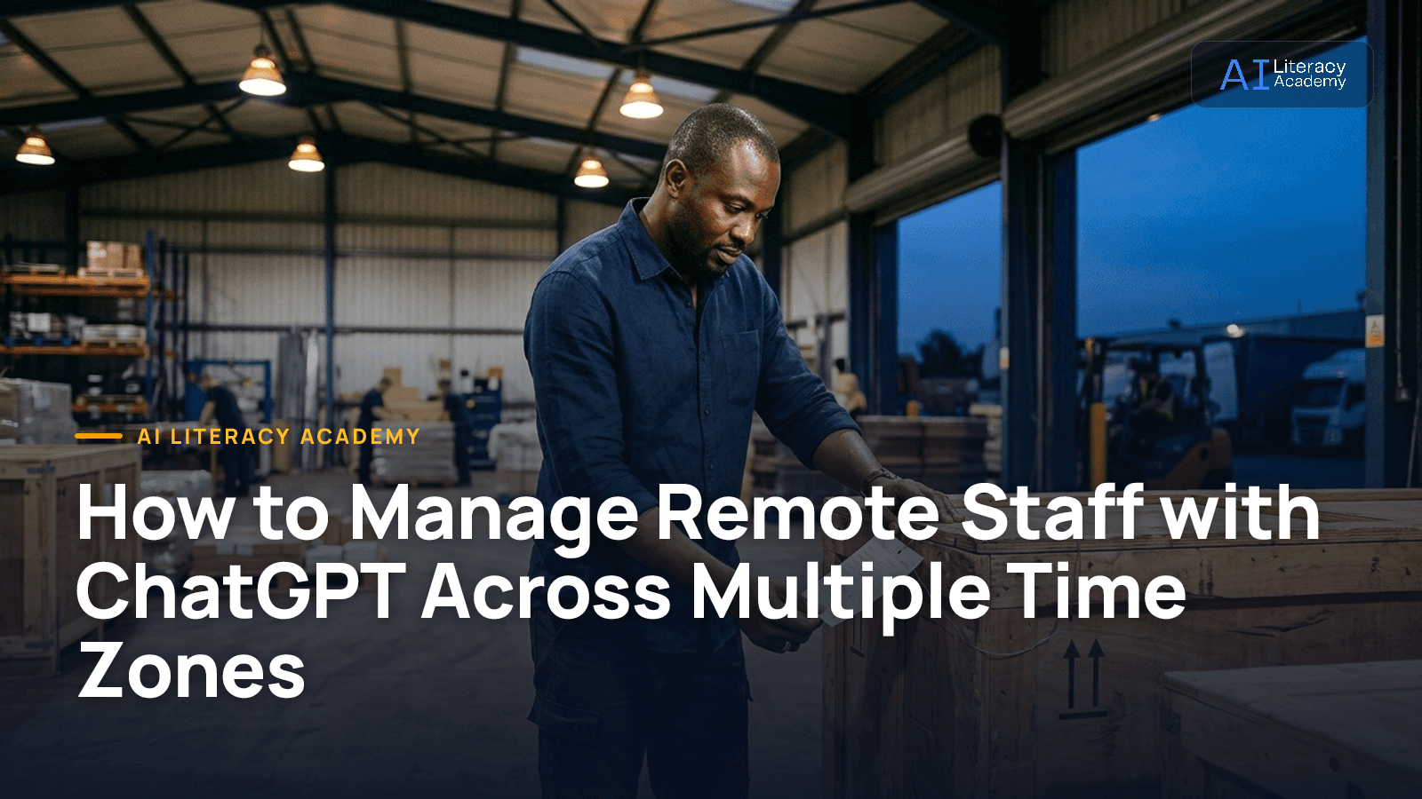How to Manage Remote Staff with ChatGPT Across Multiple Time Zones
