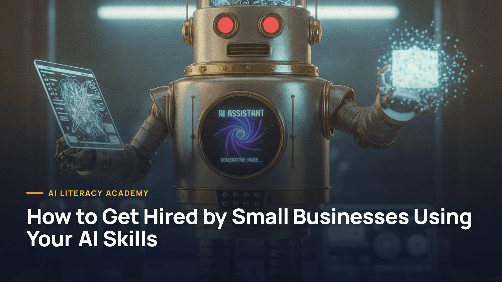 How to Get Hired by Small Businesses Using Your AI Skills