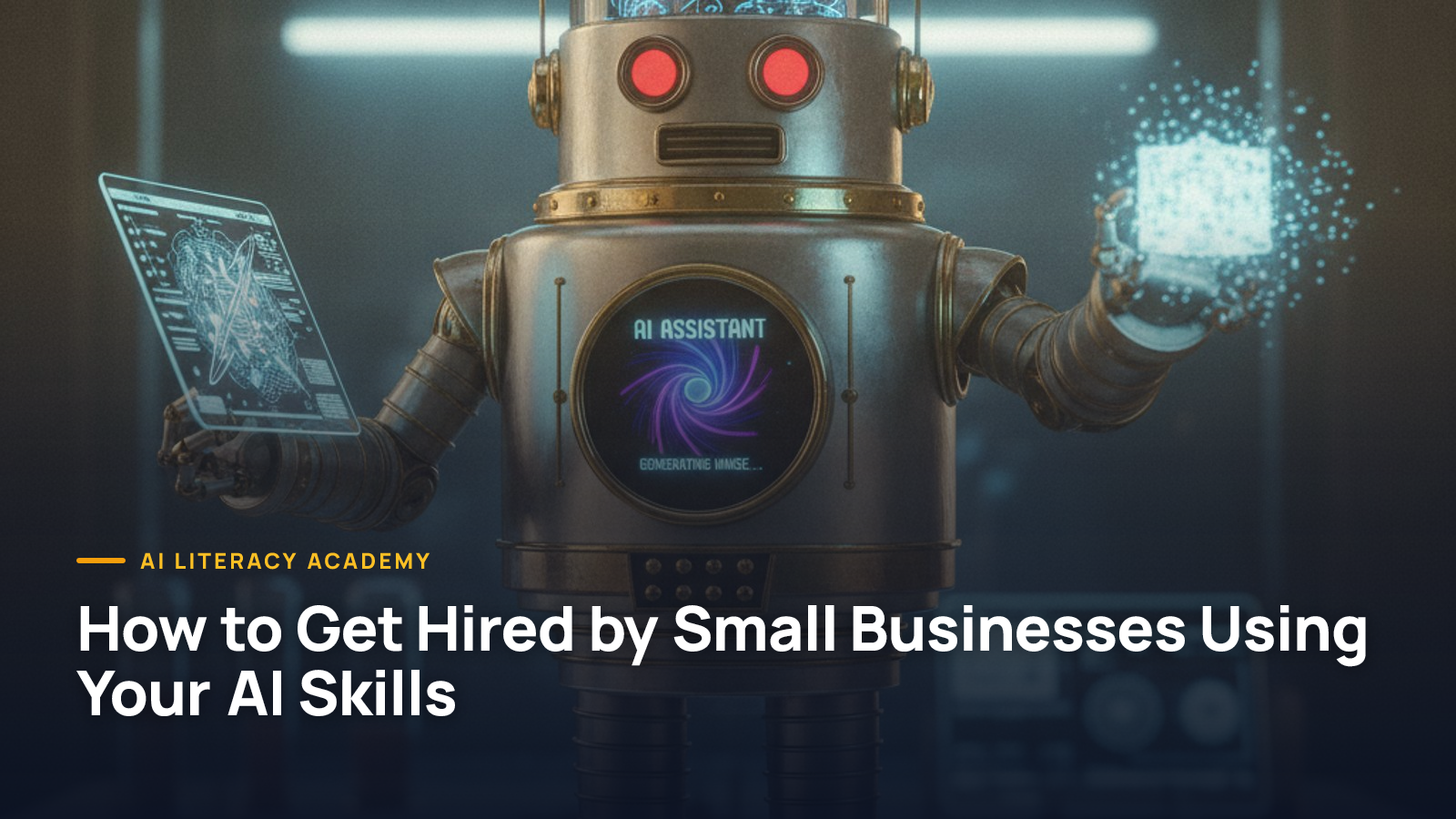 How to Get Hired by Small Businesses Using Your AI Skills