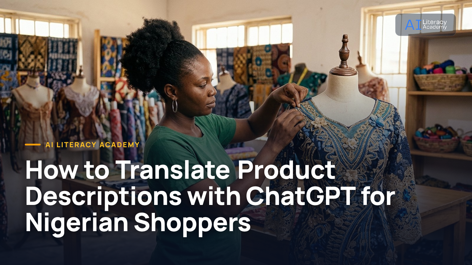 How to Translate Product Descriptions with ChatGPT for Nigerian Shoppers