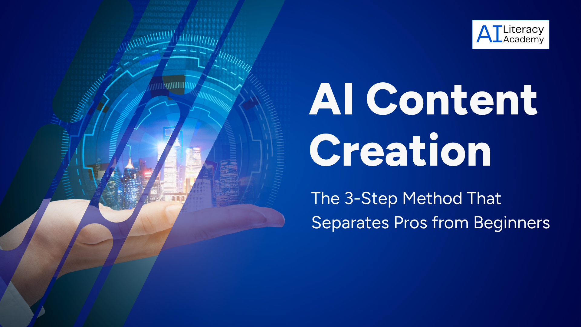 AI Content Creation: The 3-Step Method That Separates Pros from Beginners