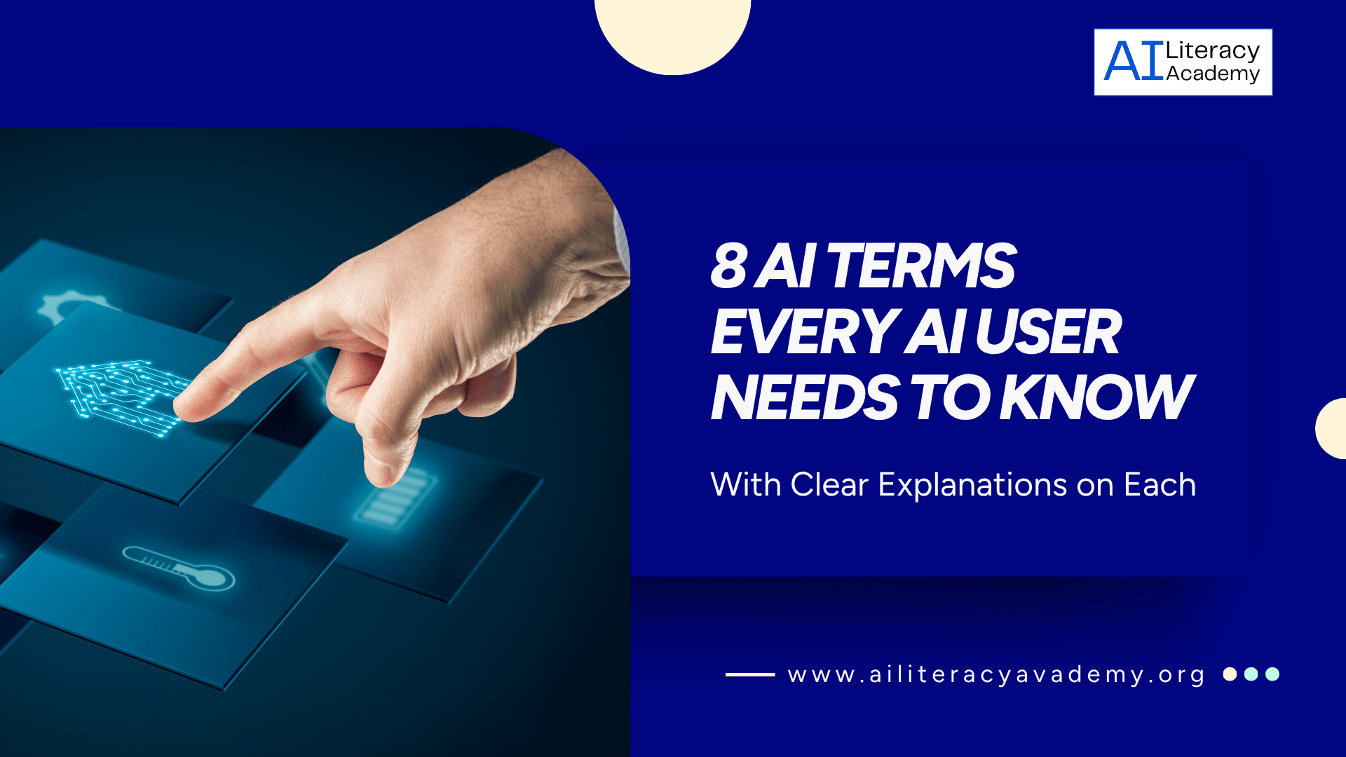 Professional learning essential AI terminology including machine learning, natural language processing, and automation concepts