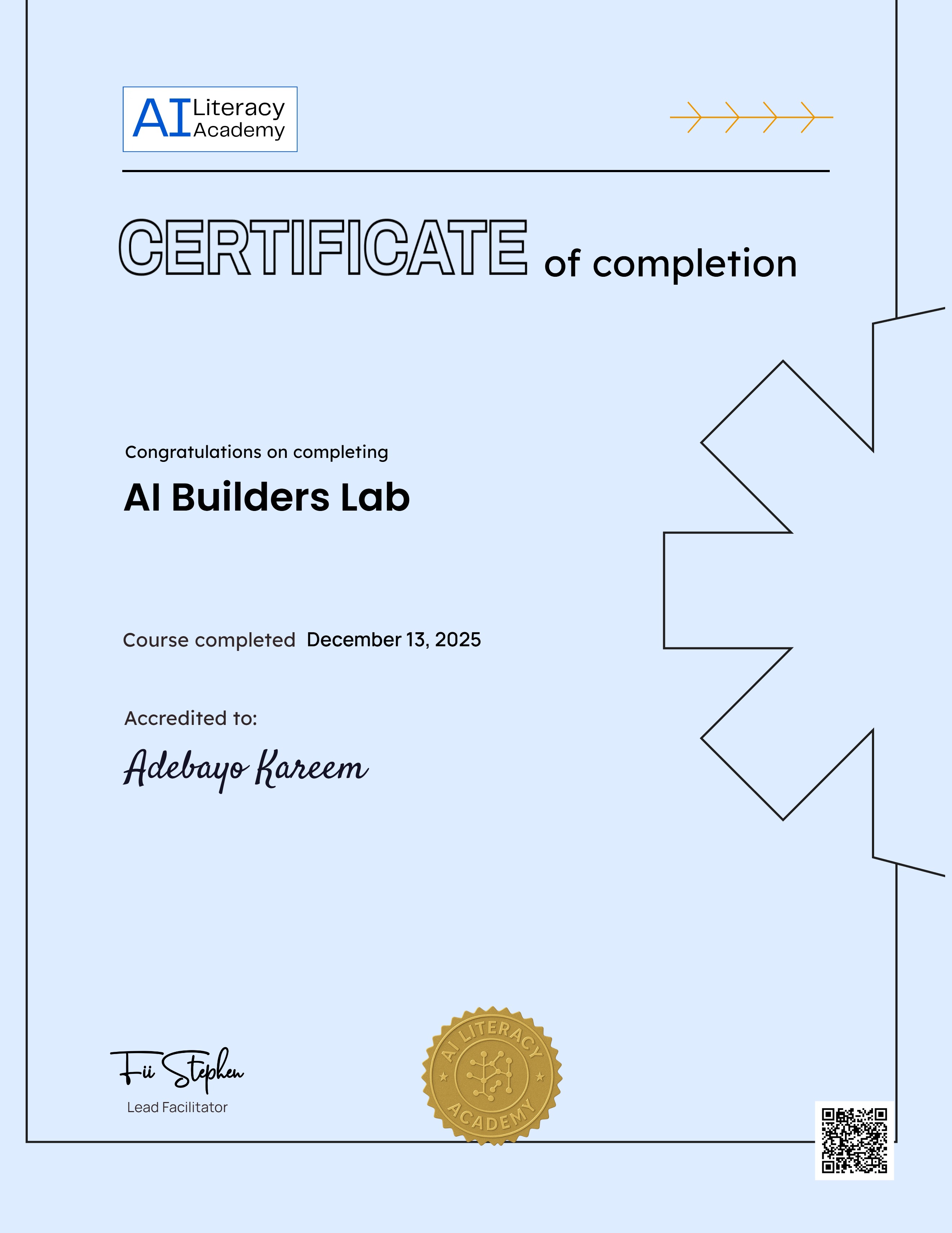 AI Builders Lab